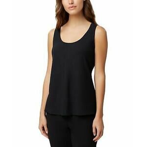 Tahari ASL Petite Georgette Tank Top Black PS
